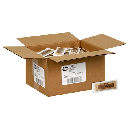 Heinz Heinz Single Serve Malt Vinegar 9g Packet, PK200 10013000533604